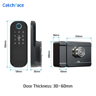 Serrure Intelligente Catchface R5 Pro