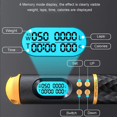 Corde à Sauter Compteur de Vitesse Numérique