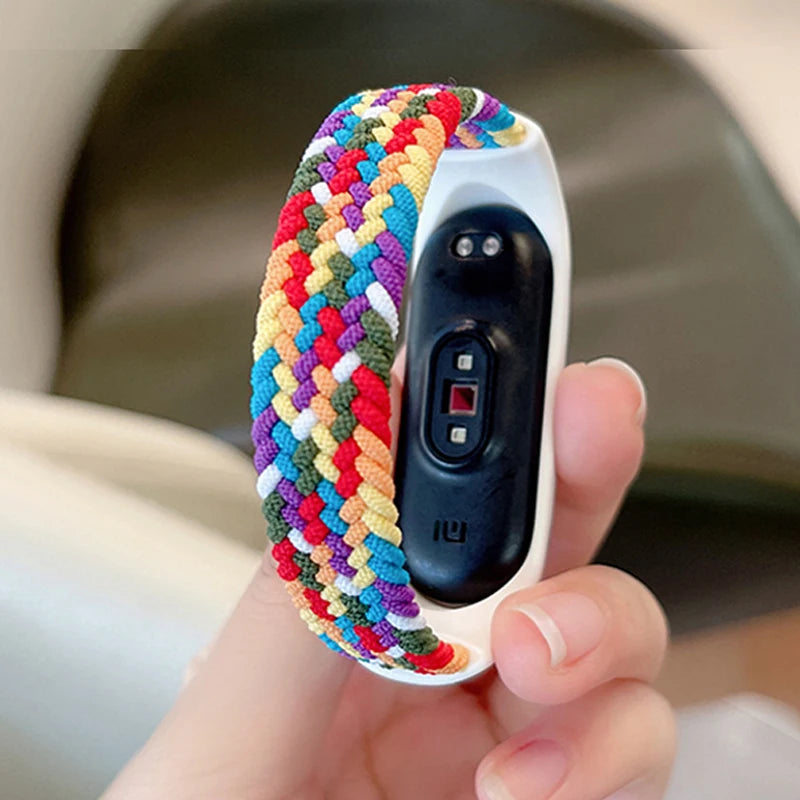 Bracelet en Nylon Tressé pour Xiaomi Mi Band 4/3