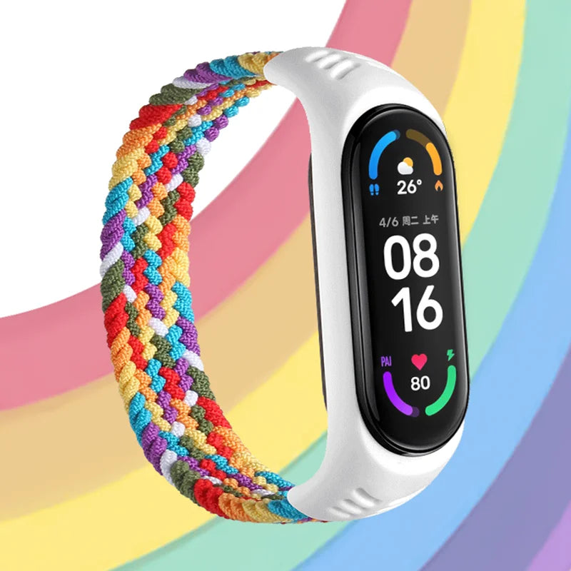 Bracelet en Nylon Tressé pour Xiaomi Mi Band 4/3