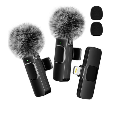 Microphone Cravate sans Fil pour Enregistrement Audio et Vidéo